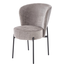 Krzesło metalowe K-590 Czarny / Popielaty Podstawowe