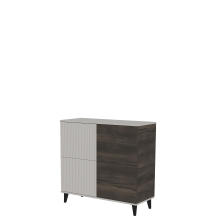 Komoda dwurzwiowa KM-2 Kaszmir / Orzech RANDOM 2 Podstawowe