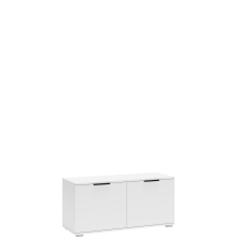 Niska szafka na buty do przedpokoju ST-100 Biały Mat CLIF Podstawowe