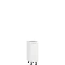 Szafka dolna stojąca 1 drzwi D-30/82 Biały / Biały Mat VENTO Podstawowe