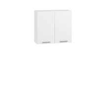 Szafka górna wisząca 2 drzwi G-80/72 Biały / Biały Mat VENTO Podstawowe