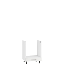 Szafka dolna stojąca pod zabudowę piekarnika i płyty grzewczej DP-60/82 Biały / Biały Mat VENTO Podstawowe