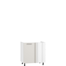 Szafka dolna stojąca narożna pod zlewozmywak 1 drzwi DKN-100/82 Biały / Kaszmir Mat VENTO Podstawowe