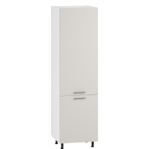 Szafka dolna wysoka pod zabudowę lodówki DL-60/214 Biały / Kaszmir Mat VENTO Podstawowe