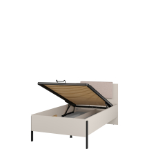 Łóżko 100 x 200 ze stelażem i pojemnikiem 24KSND54 TYP-54 JUKON SYPIALNIA Podstawowe