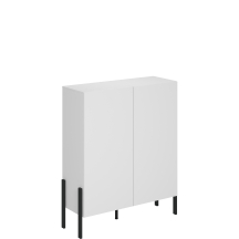 Komoda wysoka 2-drzwiowa Biały Mat 2497ND42 TYP-42 JUKON Podstawowe