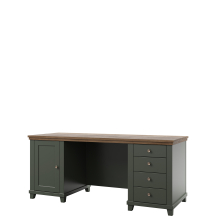 Biurko gabinetowe z drzwiami i szufladami 24ZRJU07 TYP-07 EVORA GABINET Podstawowe