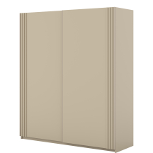 Szafa z lamelami NIVA 180 cm Beż Jasny 2412OE16 TYP-16 Podstawowe