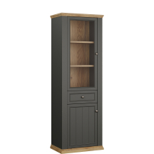 Wysoka witryna PNTV711-Q243 Szara PONTYPOOL Podstawowe