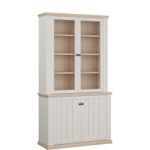 Kredens z nadstawką PNTV723-Q214 Biały PONTYPOOL Podstawowe