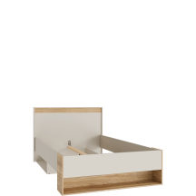 Łóżko młodzieżowe 120 x 200 WEXL1122-M820 Piaskowy WEXLIN Podstawowe