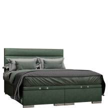 Łóżko kontynentalne 160 x 200 z pojemnikiem SKURRA Podstawowe