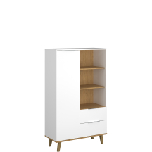 Regał jednodrzwiowy z szufladami NEPTUN Podstawowe