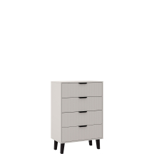 Komoda z 4 szufladami BORG DUO Kaszmir BORG DUO Podstawowe