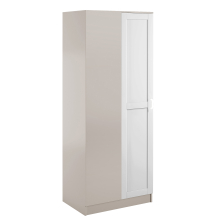 Szafa narożna jednodrzwiowa KAMI RAMA Kaszmir Mat / Biały Mat KAMI Podstawowe