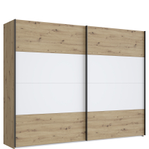 Szafa przesuwna 2-drzwiowa 270 cm NERS12411-C830 CISMON Podstawowe
