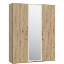 Szafa 3 drzwiowa z lustrem IRDS931-Q225 TANAIA Podstawowe