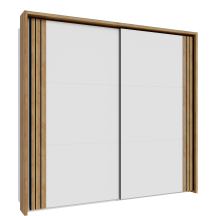 Szafa przesuwna 2-drzwiowa 230 cm WTPS92312-M247 WAKATIPU Podstawowe