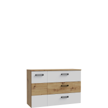 Komoda 3 szuflady 1 drzwi RDNK211L-M772 ANUKSAN Podstawowe
