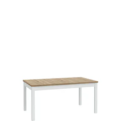Stół rozkładany 160 x 90 TBLT7029-M830 Secret Grey / Dąb Valencia LEWISVILLE Podstawowe