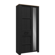 Dwudrzwiowa szafa z lustrem Lewa BHLS923-M954 Dąb Riviera / Dąb Cabezone CHISBURY Podstawowe