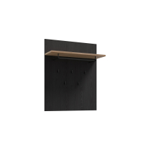 Panel z wieszakami BHLD202-M954 Dąb Riviera / Dąb Cabezone CHISBURY Podstawowe