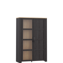 Witryna dwudrzwiowa BHLV621-M954 Dąb Riviera / Dąb Cabezone CHISBURY Podstawowe