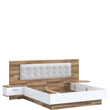 Łóżko 180 x 200 z szafkami nocnymi MRWL2182-C811 MODERN WAY Podstawowe