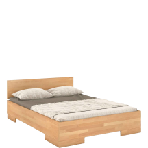 Łóżko drewniane 140 x 220 ze stelażem i pojemnikiem SPECTRUM MAXI&LONG ST Podstawowe (1)