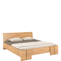 Łóżko drewniane 200 x 200 ze stelażem i pojemnikiem VESTRE MAXI&ST Podstawowe (1)