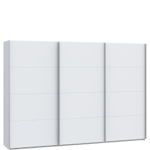 Szafa przesuwna 3-drzwiowa SSQS23411-120 Biała SOPHISTISPACE/SD3 Podstawowe