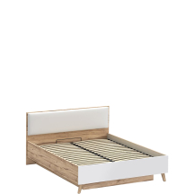 Łóżko 160 x 200 ze stelażem i pojemnikiem VNKL4162-C338 VANKKA Podstawowe