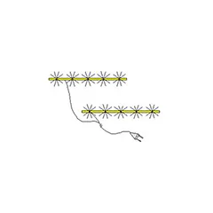 Oświetlenie LED 2-pkt IZLED16L02P02-WW00 Ciepłe Podstawowe