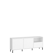 Szafka RTV 160 cm AVEF01 Biały Połysk AVENALE Podstawowe