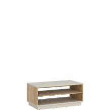 Ława do salonu z półką LUST101 Kaszmir / Dąb Cremona MOSANO Podstawowe