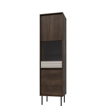 Witryna wysoka EBR-WI50 Dąb Barokowy / Kaszmir EBRO Podstawowe