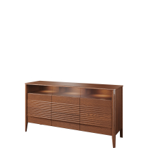 Komoda dwudrzwiowa mała z szufladami i oświetleniem TANGO Podstawowe (2)