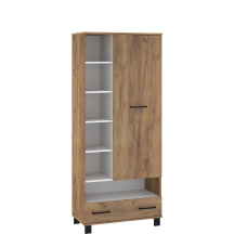 Wysoki regał z drzwiami i szufladą COO-08 COOL Podstawowe (1)