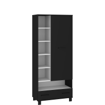 Wysoki regał z drzwiami i szufladą COO-08 COOL Podstawowe (2)