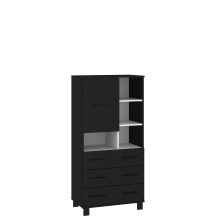 Regał z drzwiami i szufladami COO-09 COOL Podstawowe (2)