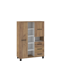 Regał 2-drzwiowy z szufladami COO-10 COOL Podstawowe (1)