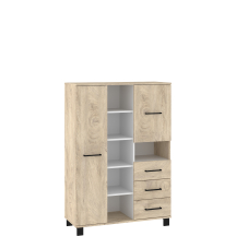 Regał 2-drzwiowy z szufladami COO-10 COOL Podstawowe (6)