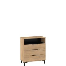 Komoda FRE-03 3 szuflady wysoka FRESH Podstawowe (5)