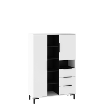 Regał 2-drzwiowy z szufladami FRE-10 FRESH Podstawowe (1)