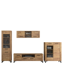 Zestaw mebli do salonu SIGMA 4 Nowoczesna meblościanka SIGMA Podstawowe (1)