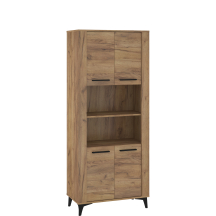 Regał na książki z szafkami i półkami SIG-09 SIGMA Podstawowe (1)