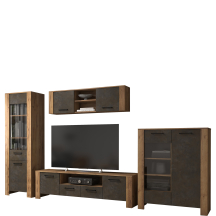 Zestaw mebli do salonu SLIDE 4 Nowoczesna meblościanka SLIDE Podstawowe (1)