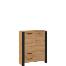 Wysoka komoda SLI-08 Szafka do salonu SLIDE Podstawowe (3)