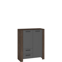 Wysoka komoda SLI-08 Szafka do salonu SLIDE Podstawowe (6)