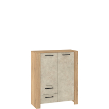 Wysoka komoda SLI-08 Szafka do salonu SLIDE Podstawowe (5)